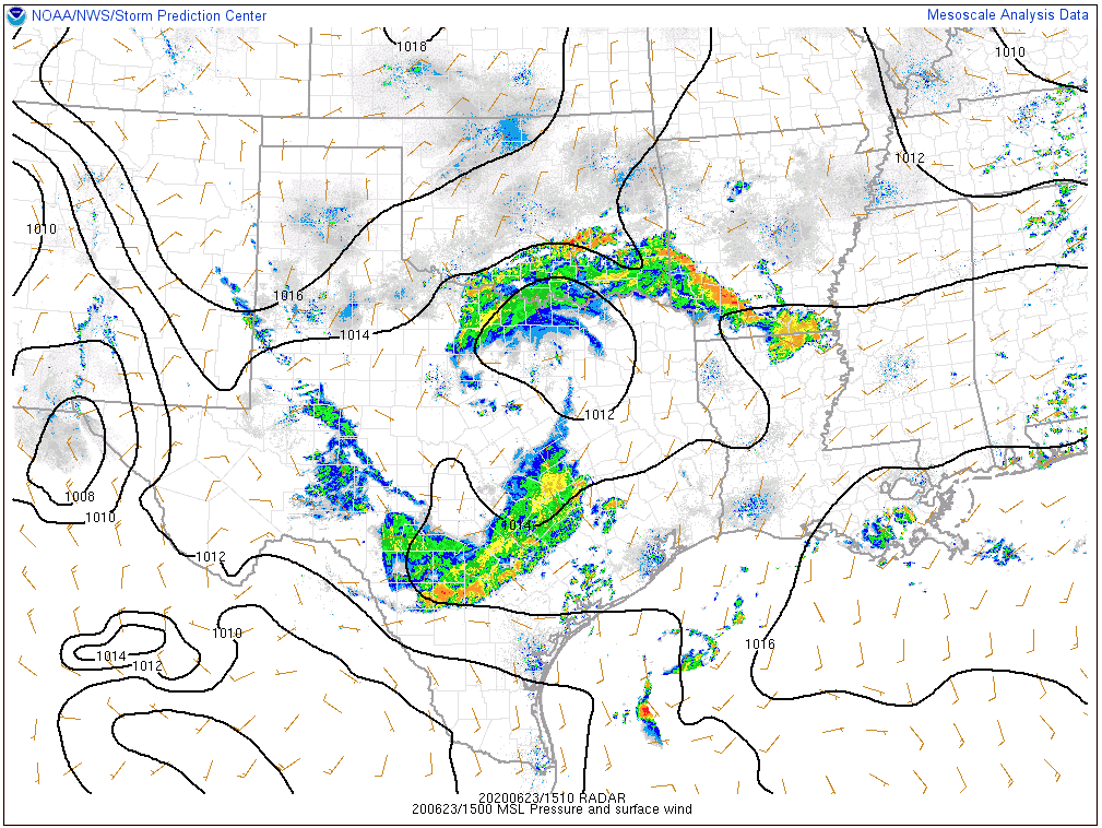 Pressure and Surface Wind